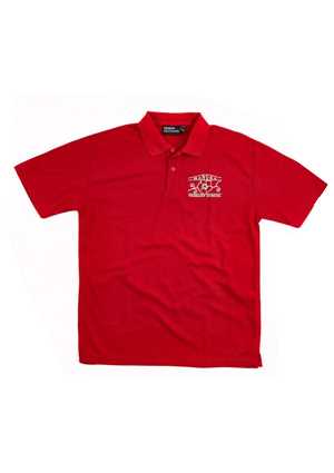 Manuka Primary S/S Polo Red