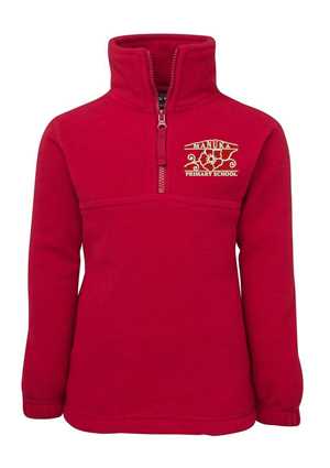 Manuka Primary Polar Fleece Red